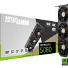 ZOTAC GEFORCE RTX(TM) 5080 SOLID CORE OC 16GB GDDR7, 256BIT, 2640/30000MHZ, BLACKWELL/DLSS4, PCIEX16 5.0, 2.5-SLOT, 1XHDMI, 3XDP, LARGE VAPOR CHAMBER, TRIPLE FAN/ICESTORM3.0, ACTIVE FAN CONTROL/FREEZE FAN STOP, BLADELINK FANS, SPECTRA2.0 RGB LIGHTNING, METAL
