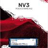 M.2 NVME SSD 4.0TB KINGSTON NV3, INTERFACE: PCIE4.0 X4 / NVME1.3, M2 TYPE 2280 FORM FACTOR, SEQUENTIAL READS 6000 MB/S, SEQUENTIAL WRITES 5000 MB/S, SMI SM2268XT2/ PHISON E27T CONTROLLER, TBW: 1280TB, 3D BICS6 TLC/ QLC NAND FLASH