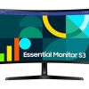 27.0” SAMSUNG VA LED S27D366G CURVED BLACK (4MS, 1000:1, 250CD, 1920X1080, 178°/178°, VGA, HDMI, 100HZ REFRESH RATE, CURVATURE 1800R, VESA)