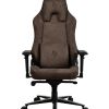 GAMING/OFFICE CHAIR AROZZI VERNAZZA SUPERSOFT FABRIC, BROWN, VELVETY TEXTURE FLUID-REPELLANT, MAX WEIGHT UP TO 135-145KG / HEIGHT 165-190CM, TILT  ANGLE LOCK, RECLINE 165°, 4D ARMRESTS, HEAD AND LUMBER CUSHIONS, METAL FRAME, ALUMINIUM WHEELBASE, GAS LIFT 