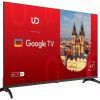 43” LED TV UD 43GU6210, BLACK (3840X2160 UHD, GOOGLE TV, 3 X HDMI2.0, 2 X USB, WI-FI (2.4GHZ+5GHZ), BLUETOOTH, DVB-T/T2/C/S2, SPEAKERS 2 X 7W DOLBY AUDIO, VESA 200X200, 9.8 KG)