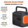 JACKERY "EXPLORER 2000 PRO" PORTABLE POWER STATION, CAPACITY: 2160WH, AC OUTPUT: 2200W, LCD, 2* USB-A, 2*USB-C, 3*AC OUTPUT, 1 CAR PORT, DC OUTPUT, 2000 CYCLES LITHIUM-ION, WEIGHT:19.5KG, 31X27X38CM, CHARGE 0-100% IN 2 HOUR, BLACK/ORANGE