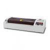 QSMILE LM320 A3, ROLLERS: 2(HOT SHOE), REVERSE, INPUT WIDTH: 320 MM,SPEED: 60 CM/MIN, MIN FILM THICKNESS: 50(2*25) MICRONS, MAX. FILM THICKNESS: 250(2*125) MICRONS, MIN FILM SIZE: CREDIT CARD SIZE (54*86 MM), MAX. PAPER SIZE: A3, MAX. LAM. THICKNESS: 1 MM