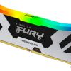 48GB DDR5-6000  KINGSTON FURY(R) RENEGADE SILVER DDR5 RGB, PC48800, CL32, 1.35V, 2RX8, AUTO-OVERCLOCKING, SYMMETRIC SILVER LARGE HEAT SPREADER, DYNAMIC RGB EFFECTS FEATURING KINGSTON FURY INFRARED SYNC TECHNOLOGY, INTEL XMP 3.0 READY  (EXTREME MEMORY PROFIL