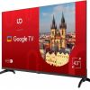 43” LED TV UD 43GU6210, BLACK (3840X2160 UHD, GOOGLE TV, 3 X HDMI2.0, 2 X USB, WI-FI (2.4GHZ+5GHZ), BLUETOOTH, DVB-T/T2/C/S2, SPEAKERS 2 X 7W DOLBY AUDIO, VESA 200X200, 9.8 KG)