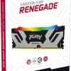 48GB DDR5-6000  KINGSTON FURY(R) RENEGADE SILVER DDR5 RGB, PC48800, CL32, 1.35V, 2RX8, AUTO-OVERCLOCKING, SYMMETRIC SILVER LARGE HEAT SPREADER, DYNAMIC RGB EFFECTS FEATURING KINGSTON FURY INFRARED SYNC TECHNOLOGY, INTEL XMP 3.0 READY  (EXTREME MEMORY PROFIL