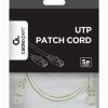 UTP CAT.5E PATCH CORD, 1.5M, GREY