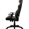 GAMING/OFFICE CHAIR AROZZI AVANTI SOFTFABRIC, BROWN, MAX WEIGHT UP TO 120KG, 3D ARMRESTS, ROCKING FUNCTION THAT TILTS THE SEAT AND BACKREST UP TO 12°, HEAD AND LUMBER CUSHIONS, METAL FRAME, NYLON WHEELBASE , GAS LIFT 4 CLASS