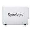 SYNOLOGY DISK STATION DS223J, 2-BAY NAS SERVER, COMPACT, QUIET, AND ENERGY-EFFICIENT STORAGE, REALTEK CPU 4-CORE 1.7GHZ, 1GB DDR4, 2* 3.5” HDD FREE SLOTS, 1XGBE LAN, 2X USB3.2, NOISE LEVEL 	18.2 DB(A), SYSTEM FAN 92MM, SILVER