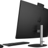 ALL-IN-ONE PC - 27” HP AIO 27-CR0044CI 27” FHD AG IPS, INTEL CORE I5-1335U, 16GB (2X8) DDR4, 512GB M.2 PCIE NVME SSD, INTEL(R) IRIS XE GRAPHICS, CR, HD CAM, WIFI6 2X2 + BT5, HDMI, LAN, WIRELESS BLACK 510SP KB AND MS, FREEDOS, JACK BLACK.