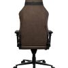 GAMING/OFFICE CHAIR AROZZI VERNAZZA SUPERSOFT FABRIC, BROWN, VELVETY TEXTURE FLUID-REPELLANT, MAX WEIGHT UP TO 135-145KG / HEIGHT 165-190CM, TILT  ANGLE LOCK, RECLINE 165°, 4D ARMRESTS, HEAD AND LUMBER CUSHIONS, METAL FRAME, ALUMINIUM WHEELBASE, GAS LIFT 