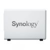 SYNOLOGY DISK STATION DS223J, 2-BAY NAS SERVER, COMPACT, QUIET, AND ENERGY-EFFICIENT STORAGE, REALTEK CPU 4-CORE 1.7GHZ, 1GB DDR4, 2* 3.5” HDD FREE SLOTS, 1XGBE LAN, 2X USB3.2, NOISE LEVEL 	18.2 DB(A), SYSTEM FAN 92MM, SILVER