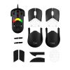 HYPERX PULSEFIRE SAGA GAMING MOUSE, BLACK, 200-26000 DPI, 4 DPI PRESETS, HYPERX 26K SENSOR, RGB LIGHTING, HYPERX OPTICAL SWITCHES, INTERCHANGEABLE MAGNETIC COMPONENTS TO ADAPT TO DIFFERENT GRIP STYLES, USB, 69G