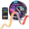 LIGHT STRIP  GOVEE RGBICW COB STRIP LIGHT PRO 3M, WHITE, SMART WI-FI LIGHT STRIP, WI-FI + BT, MATTER COMPATIBLE, MULTICOLOR, ZONAL COLOR CONTROL, APP, SHAPE RECOGNITION, NO HUB REQUIRED, FLEXIBLE INSTALLATION, AI LIGHTING BOT
