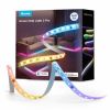 LIGHT STRIP  GOVEE RGBICWW LED STRIP LIGHT 2 PRO 5M, PROTECTIVE COATING, SMART WI-FI LIGHT STRIP, 5-IN-1 RGBIC+ TECHNOLOGY, MATTER COMPATIBLE, MULTICOLOR, ZONAL COLOR CONTROL, APP, VOICE CONTROL, NO HUB REQUIRED, 3M PEEL-AND-STICK, FLEXIBLE INSTALLATION, 