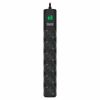 SURGE PROTECTOR SVEN SF-06E-16, 6 SOCKETS, CHILDREN PROTECTION, VARISTOR PROTECTION, NON-FLAMMABLE, 3680W, 5.0M, BLACK