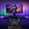 MONITOR LIGHT BARS GOVEE RGBIC WI-FI GAMING LIGHT BARS WITH SMART CONTROLLER (24”-32”), WI-FI + BT, MULTICOLOR, APP, MUSIC MODE, NO HUB REQUIRED