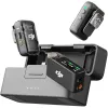 ПОРТАТИВНЫЙ ЗАПИСЫВАЮЩИЙ МИКРОФОН DJI MIC 2 (2 TX + 1 RX + CHARGING CASE), БЕСПРОВОДНОЙ, ЧЕРНЫЙ