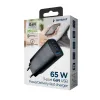 ЗАРЯДНОЕ УСТРОЙСТВО GEMBIRD TA-UC-PDQC65-01-BK, 65ВТ, ЧЁРНЫЙ