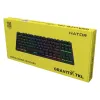 КЛАВИАТУРА HATOR GRAVITY X TKL, ПРОВОДНОЕ, ЧЁРНЫЙ