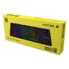 КЛАВИАТУРА HATOR ROCKFALL 2 MECHA TKL, ПРОВОДНОЕ, ЧЁРНЫЙ