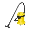ПЫЛЕСОС KARCHER WD 3 V-17/4/20 + ФИЛЬТР-МЕШКИ 2.863-314.0, ЖЁЛТЫЙ