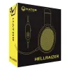 ИГРОВАЯ ГАРНИТУРА HATOR HELLRAIZER HTA-812, ПРОВОДНОЙ АНАЛОГОВЫЙ, ЧЁРНЫЙ