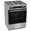 КОМБИНИРОВАННАЯ ПЛИТА GORENJE GK6C4XF, НЕРЖАВЕЮЩАЯ СТАЛЬ
