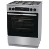 КОМБИНИРОВАННАЯ ПЛИТА GORENJE GK6C4XF, НЕРЖАВЕЮЩАЯ СТАЛЬ