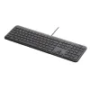 КЛАВИАТУРА LOGITECH SIGNATURE SLIM K620 FOR BUSINESS, ПРОВОДНОЕ, ЧЁРНЫЙ