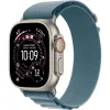 APPLE WATCH ULTRA 3 GPS + CELLULAR, 49MM NATURAL TITANIUM CASE WITH LIGHT BLUE ALPINE LOOP - MEDIUM,