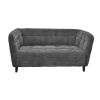 CANAPEA W310G VELVET DARK GREY