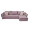 CANAPEA EXTENSIBILĂ MILAN PINK
