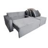 CANAPEA EXTENSIBILĂ KALIFORNIA DARK-GREY