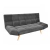 CANAPEA EXTENSIBILĂ LM-58 GREY CATIFEA
