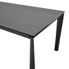 MASĂ EXTENSIBILĂ LIZA ANTRACITE ITALY CERAMIC 180/240X95