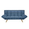 CANAPEA EXTENSIBILĂ LM-58 BLUE VELVET