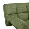 CANAPEA EXTENSIBILĂ LM-58 DARK GREEN VELVET