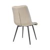 SCAUN CAPELLA CATIFEA BEIGE HLR9+BLACK LEGS