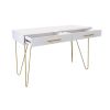 CONSOLĂ MIA CU SERTAR WHITE/GOLD