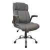 FOTOLIU BIROU/GAMING BX-3702 GREY/PIELE-ECO