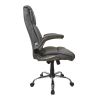 FOTOLIU BIROU/GAMING BX-3702 GREY/PIELE-ECO