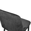 SCAUN DE BAR CLASIC SMALL BLACK HLR66 +BLACK LEGS