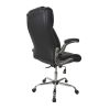 FOTOLIU BIROU/GAMING BX-3702 BLACK/PIELE-ECO