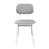 SCAUN LULA STOFA (MALMO 90)+WHITE LEGS