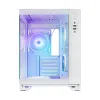 КОМПЬЮТЕРНЫЙ КОРПУС CHIEFTEC VISIO, MIDI-TOWER, БЕЗ БЛОКА ПИТАНИЯ, БЕЛЫЙ