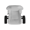 SCAUN GAMING HATOR DARKSIDE 3L PRO PU PIELE ALB