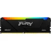 MEMORIE RAM KINGSTON FURY BEAST RGB, DDR4 SDRAM, 3600 MHZ, 64GB, KF436C18BB2AK2/64