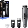 TRIMMER PENTRU BĂRBAȚI BRAUN AIO3500 GRI
