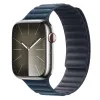 CUREA PENTRU CEAS APPLE WATCH 45MM MAGNETIC LINK ALBASTRU PACIFIC